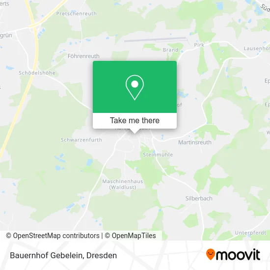 Карта Bauernhof Gebelein