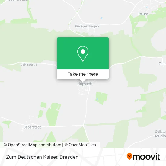 Карта Zum Deutschen Kaiser