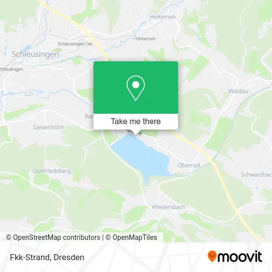 Карта Fkk-Strand