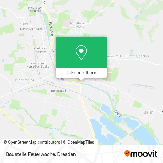 Карта Baustelle Feuerwache