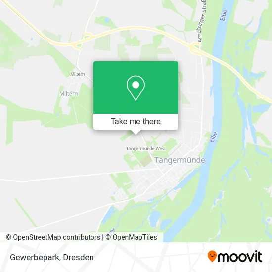 Карта Gewerbepark