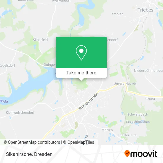 Карта Sikahirsche