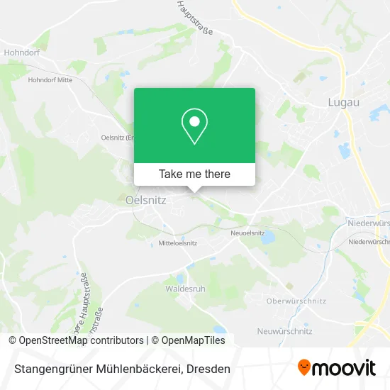 Карта Stangengrüner Mühlenbäckerei