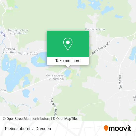 Карта Kleinsaubernitz