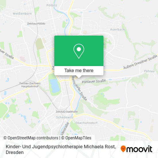 Карта Kinder- Und Jugendpsychiotherapie Michaela Rost