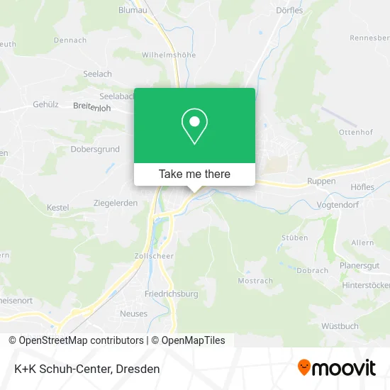 Карта K+K Schuh-Center