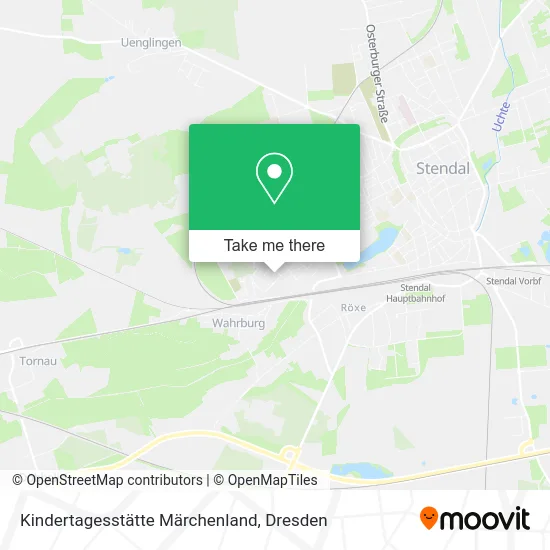 Карта Kindertagesstätte Märchenland