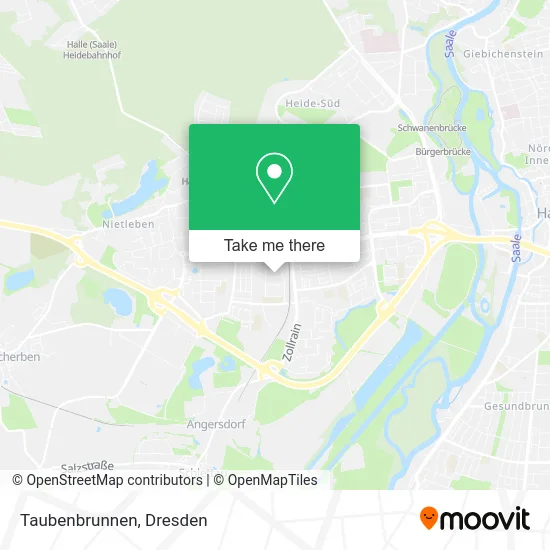 Карта Taubenbrunnen