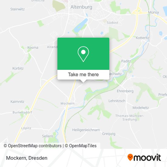 Карта Mockern