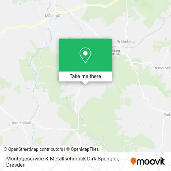 Карта Montageservice & Metallschmuck Dirk Spengler