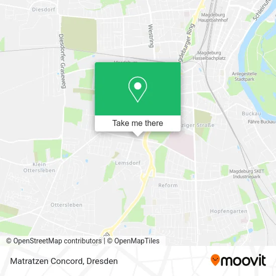 Карта Matratzen Concord