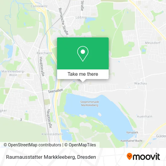 Карта Raumausstatter Markkleeberg