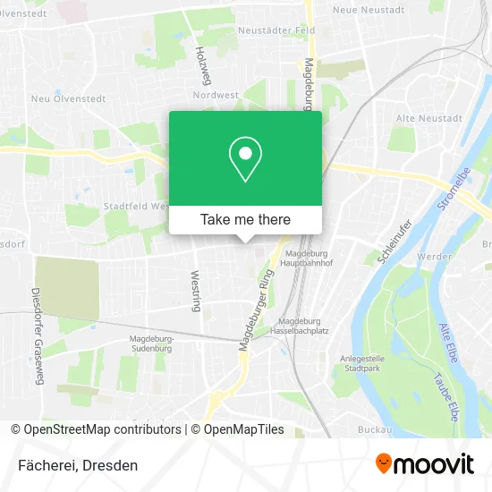 Карта Fächerei