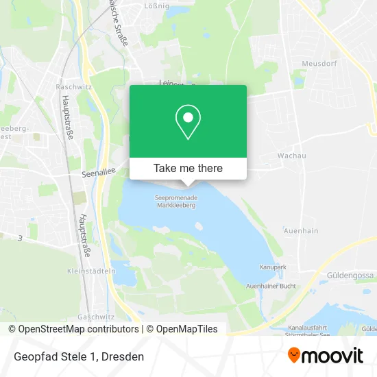 Карта Geopfad Stele 1