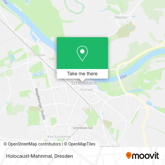 Карта Holocaust-Mahnmal