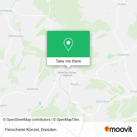 Fleischerei Künzel map