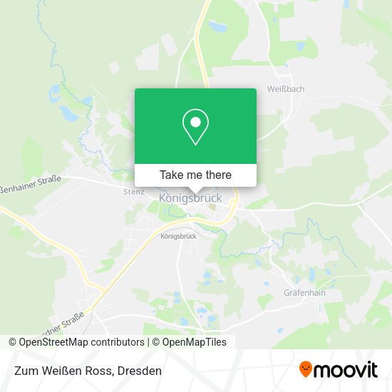 Карта Zum Weißen Ross