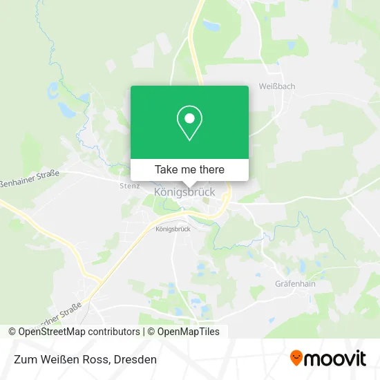 Карта Zum Weißen Ross