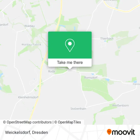 Карта Weickelsdorf