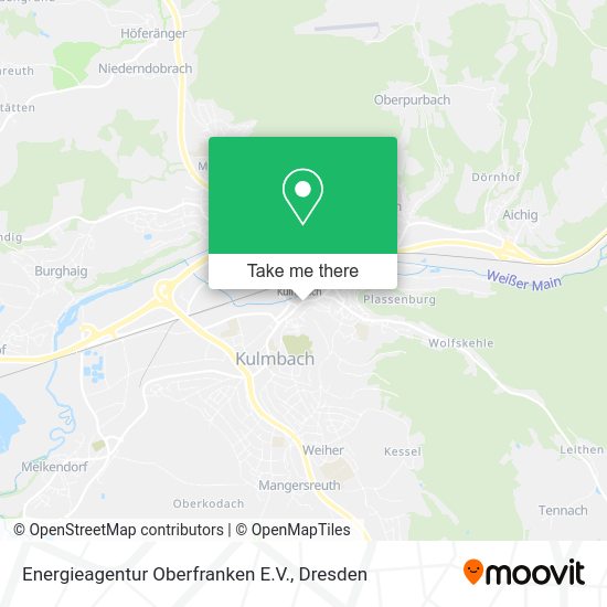 Карта Energieagentur Oberfranken E.V.