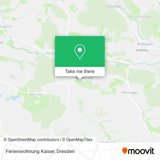 Карта Ferienwohnung Kaiser