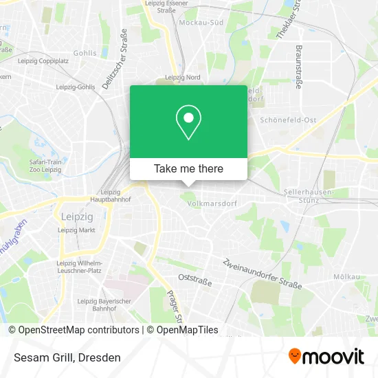 Карта Sesam Grill