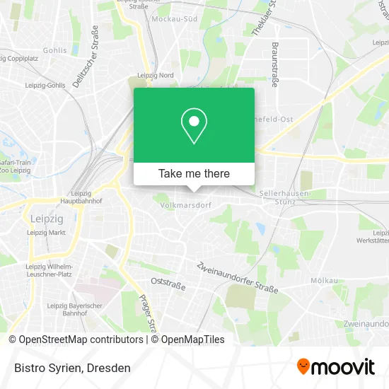 Карта Bistro Syrien