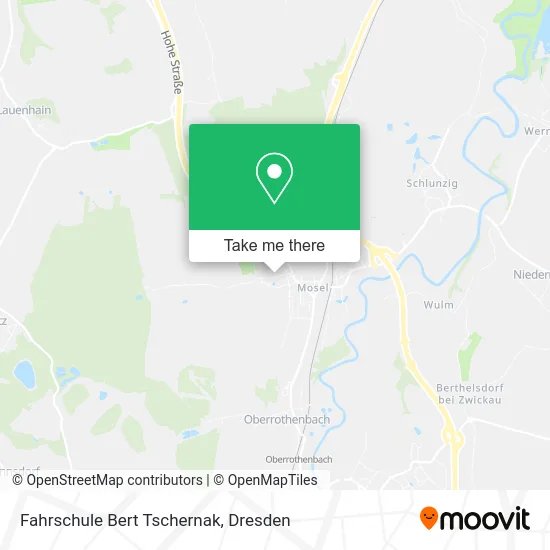 Карта Fahrschule Bert Tschernak