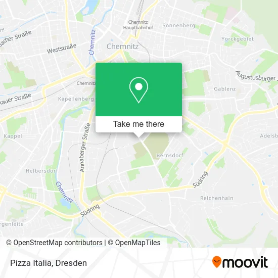 Карта Pizza Italia