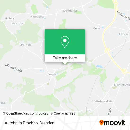 Карта Autohaus Prochno