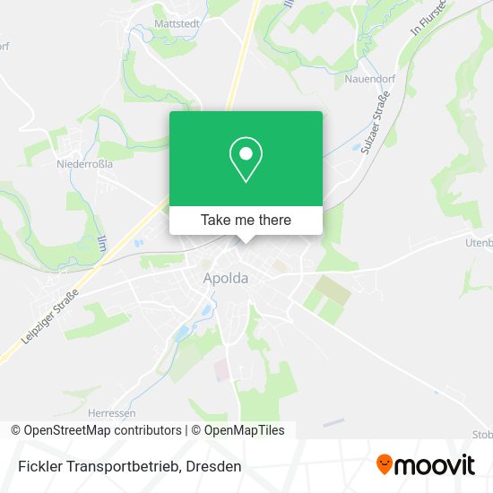 Карта Fickler Transportbetrieb