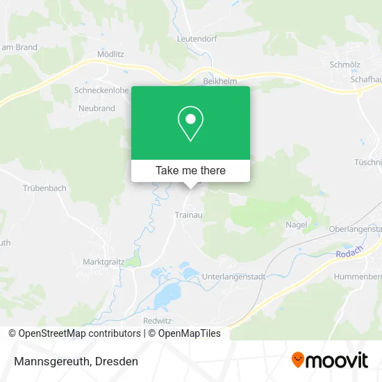 Карта Mannsgereuth