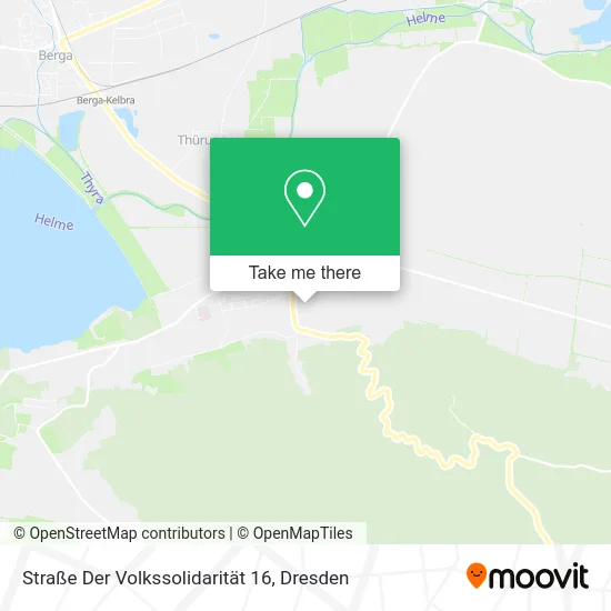 Карта Straße Der Volkssolidarität 16