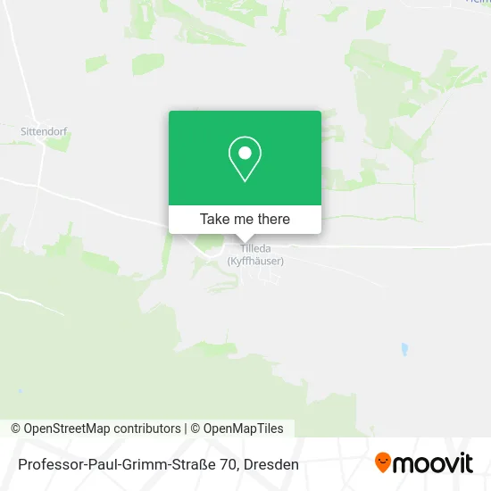 Карта Professor-Paul-Grimm-Straße 70