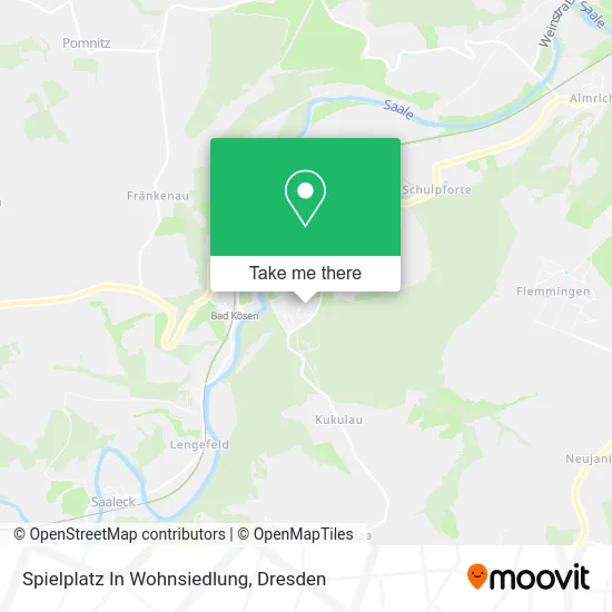 Карта Spielplatz In Wohnsiedlung