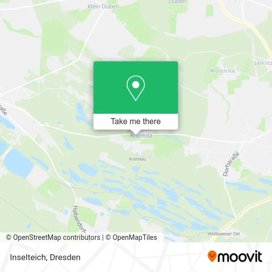 Карта Inselteich