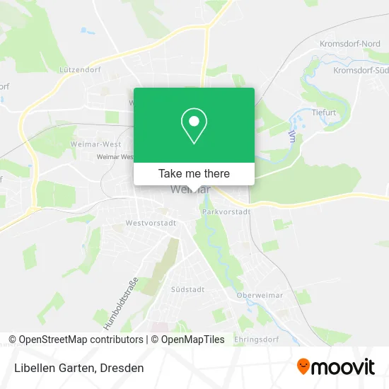 Карта Libellen Garten