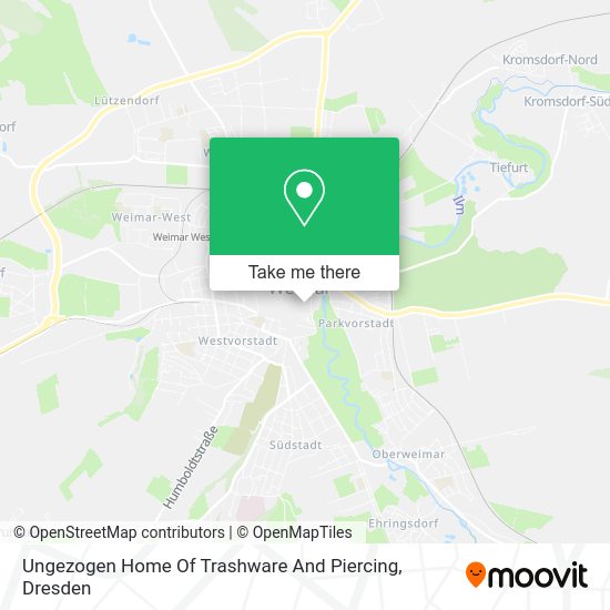 Карта Ungezogen Home Of Trashware And Piercing