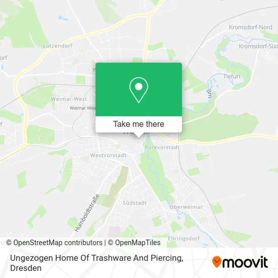 Карта Ungezogen Home Of Trashware And Piercing