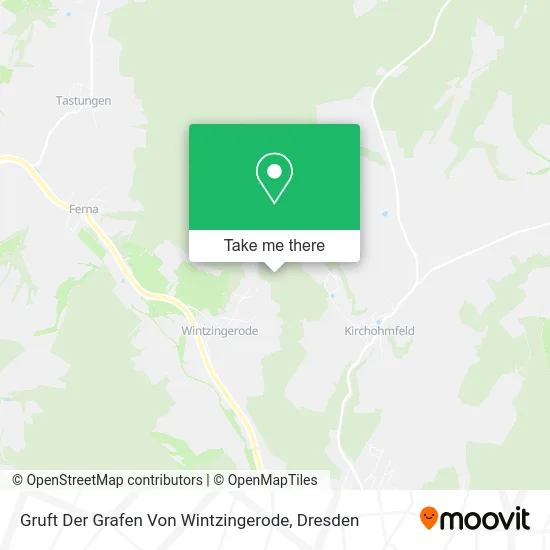 Карта Gruft Der Grafen Von Wintzingerode