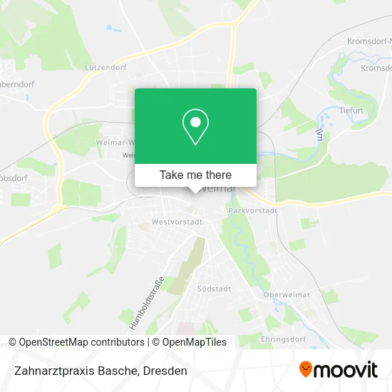 Карта Zahnarztpraxis Basche