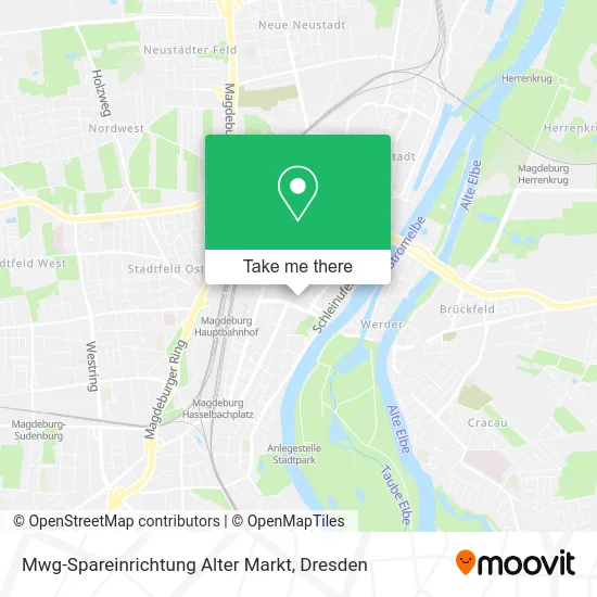 Карта Mwg-Spareinrichtung Alter Markt