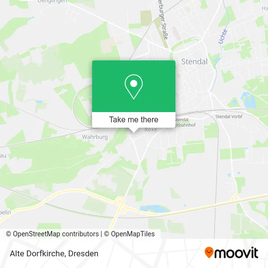 Карта Alte Dorfkirche