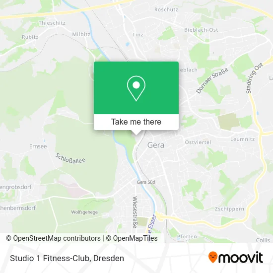 Карта Studio 1 Fitness-Club