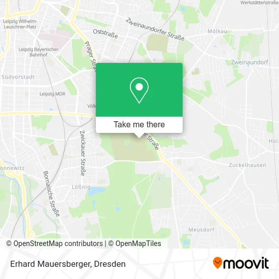 Карта Erhard Mauersberger