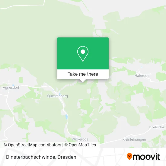 Карта Dinsterbachschwinde
