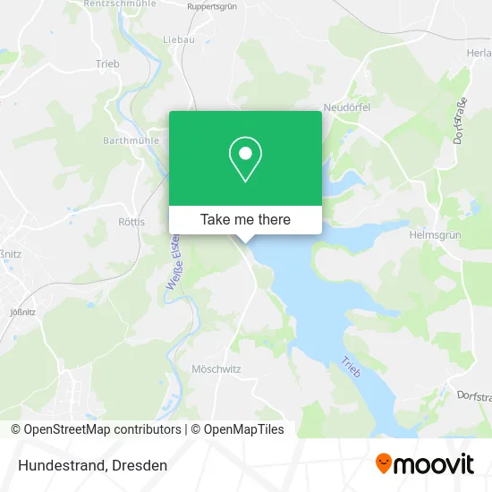 Карта Hundestrand