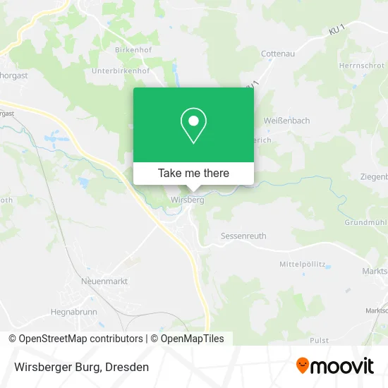 Карта Wirsberger Burg