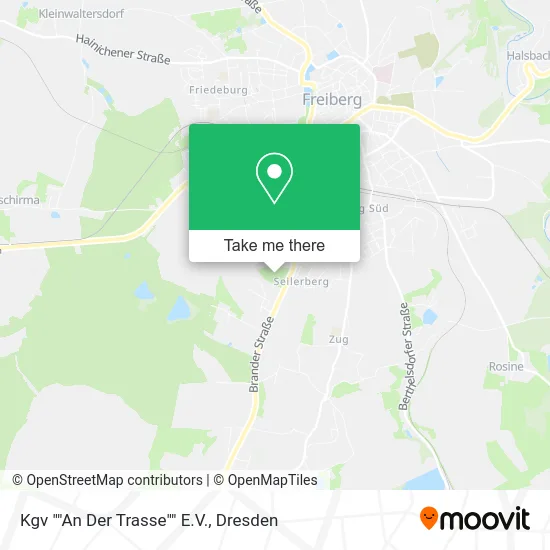 Карта Kgv ""An Der Trasse"" E.V.