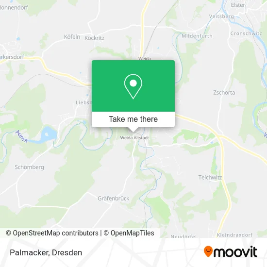 Карта Palmacker